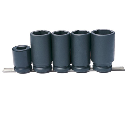 3/4 In Dr Wheel Service Impact Socket Set - 5-Pc