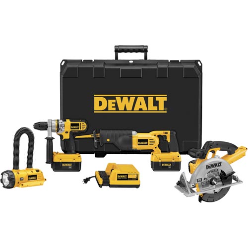 36V Cordless Li-Ion Hammerdrill / Circular Saw / Recipricating S
