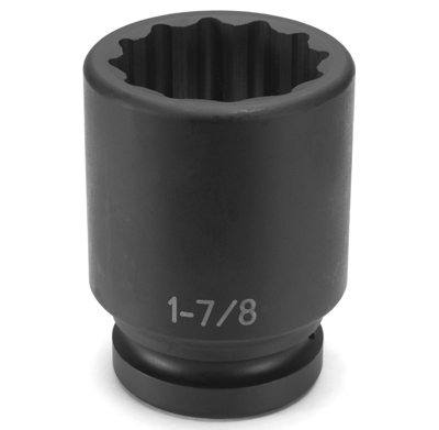 1 In Drive 12 Pt Deep Impact Socket - 2-3/4 In