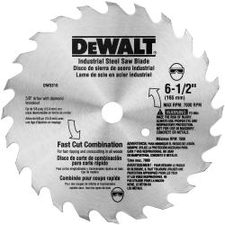 6-1/2" 18T Steel Fast Cut Steel Saw Blade