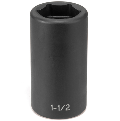 #5 Spline Drive Budd Wheel Limited Hex Impact Socket - 1-1/2 In