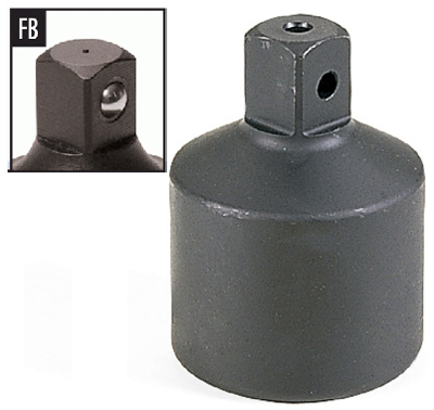 #5 Spline Drive F x 1" M Adapter w/ Friction Ball