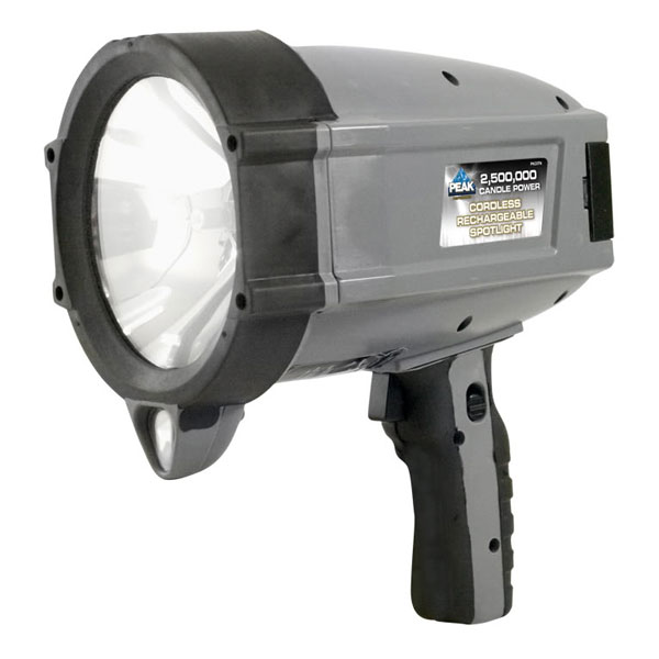 2.5 Million Candlepower Rechargable Spotlight