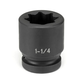 1" Drive x 1-7/16" Standard - 8 Point Impact Socket