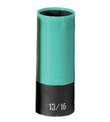1/2 In Dr Extra-Thin Wall Wheel/Nut Pro Impact Socket - 13/16 In