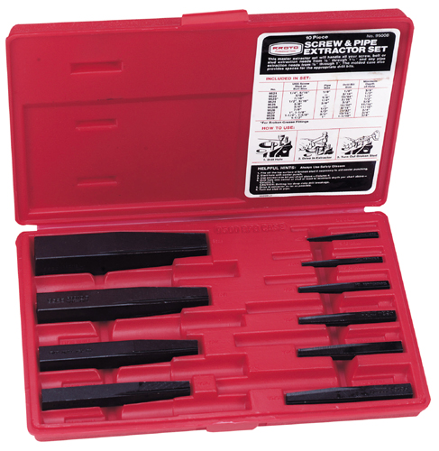 10-Piece Screw Extractor Set