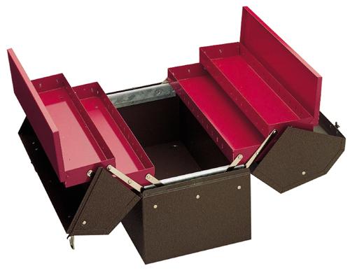 18"W x 10"D x 13"H Brown Cantilever Box