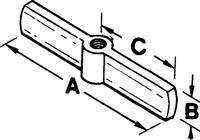 11" 2-Way Crossarm Puller Replacement Part