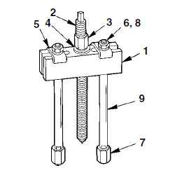 Cross Block for 939 30-Ton Push Puller