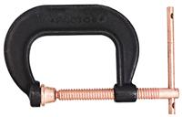 0" to 4" Standard Service Deep Throat Spatter-Resistant C-Clamp