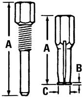 3-1/8" Blind Bearing Collet Puller Replacement Part