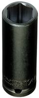 1/2" Drive 26mm 6-Point Metric Deep Length Impact Socket