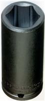 1/2" Drive 1" 6-Point Deep Length Impact Socket