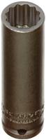 1/2" Drive 1" 12-Point Deep Length Impact Socket