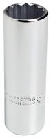1/2" Drive 18mm 12-Point Metric Deep Length Hand Socket