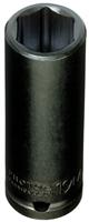 1/2" Drive 17mm 6-Point Metric Deep Length Impact Socket