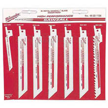 7 Pc. Sawzall Blade Assortment