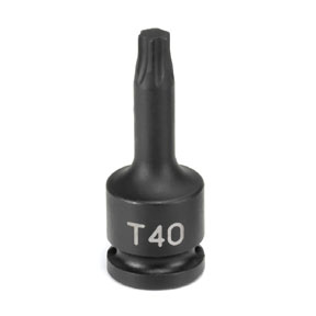 3/8 In Dr Internal Star Torx Impact Driver - T50