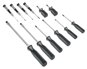 12 piece Professional All Purpose Screwdriver Set