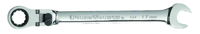 17 mm XL Locking Flex Combination Ratcheting Wrench