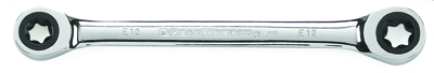E10 x E12 E-Torx Ratcheting Wrench