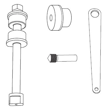 Steering Knuckle Centering Gauge Toyota SST