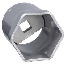 Metric Truck Wheel Bearing Locknut Socket 6 Pt - 80mm