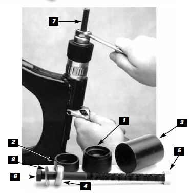 (CleverBlock) Bushing Assembly Rear Swing Arm Assembly Tool