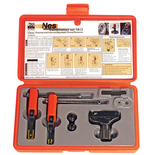 Combination Thread Repair Kit - External 6-19mm 1/4-3/4 In
