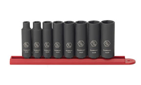 8 Pc. Impact SAE Deep Socket Set 3/8\\ DRIVE\"