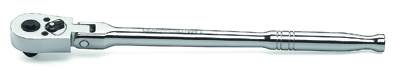 3/8" Dr 45t Quick Release Flex Head Teardrop Ratchet 10-1/4"