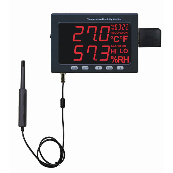 Jumbo Data Logging Temperature & Humidity Monitor