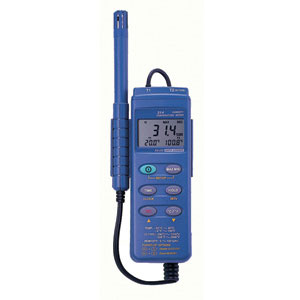 Dual Channel Data Logging Thermo-Hygrometer w/ RS-232