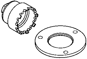 Spindle Nut Wrench Set
