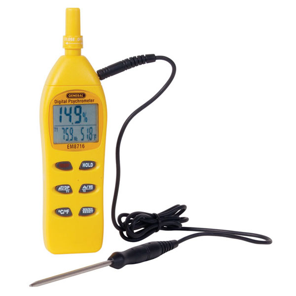 Calibratable Digital Psychrometer with Remote Probe