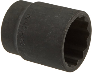 1/2\" Drive x 1-3/16\", Standard, 12 Point Impact Socket