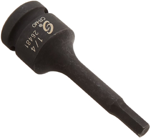 1/2\" Drive x 1/4\", Hex Driver Impact Socket
