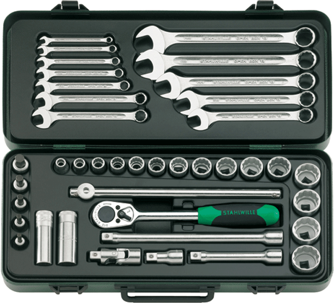 87aN - Socket Set 1/2"