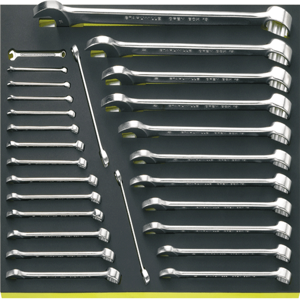 TCS 13+24/27 - Spanners 27 pcs. in TCS Inlay
