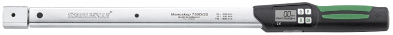730D/10 - Basic torque wrench w/ tool carrier for insert tools