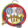 R134a Brass 2-Way Manifold