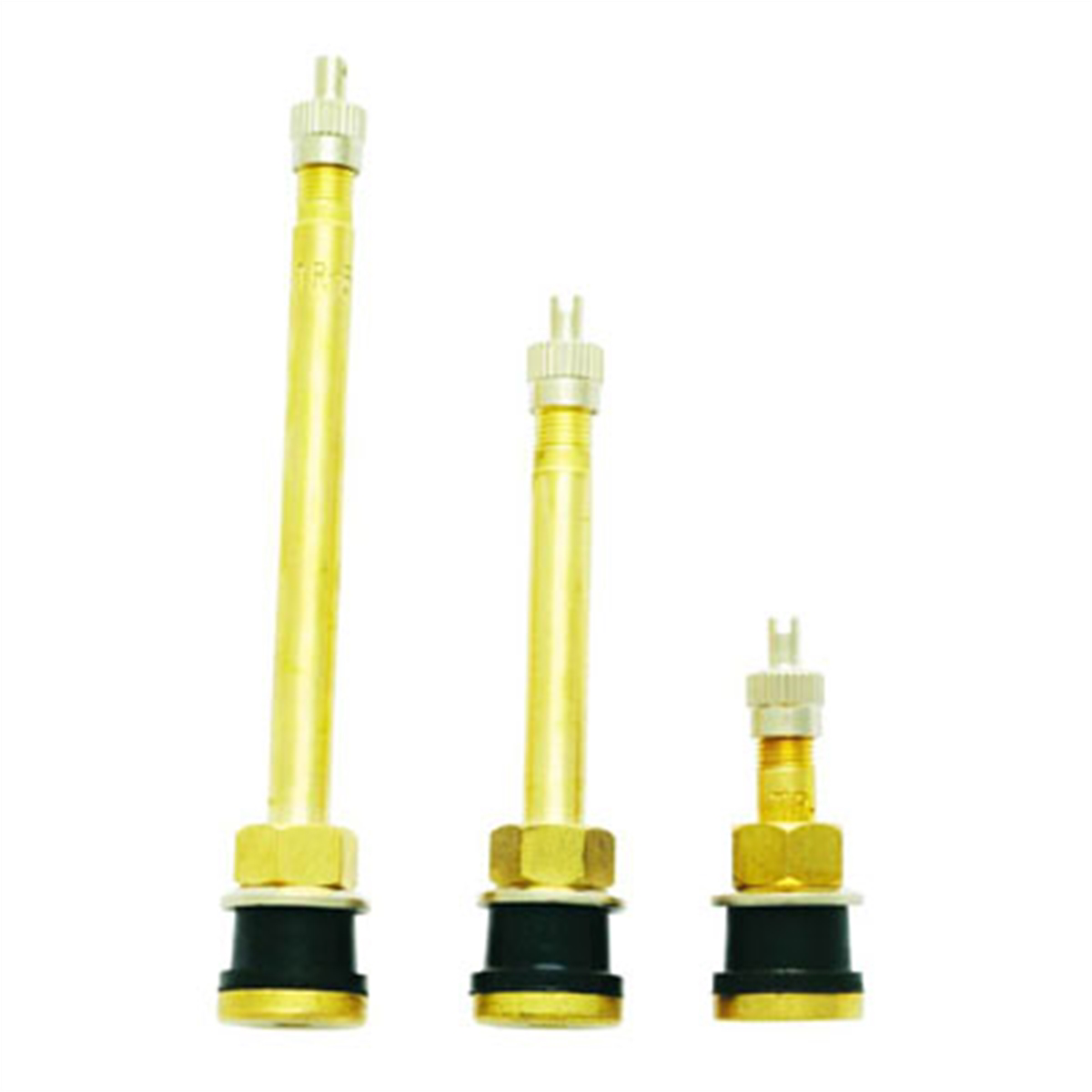 Truck and Bus Clamp-In Tubeless Tire Air Valves - 3 9/32" Length