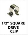1/2 Inch Socket Clips, 100 per Bag