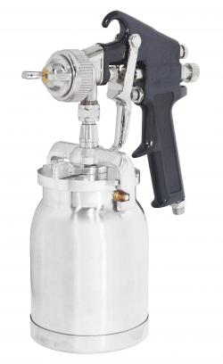 Spray Gun with Dripless Cup