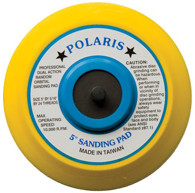 5" Vinyl Face Tapered DA Pad for PSA Paper
