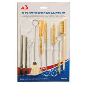 20 Piece Master Spray Gun Cleaning Kit
