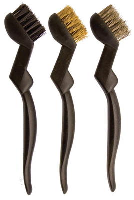 3 Piece Easy Grip Cleaning Brush Set