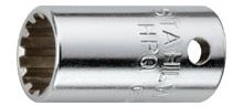 40ASP-7 1/4" Drive Spline Socket 7/32