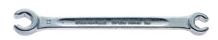 24a - 1/2X9/16 SAE Double Ended open Ring Spanner, Angled