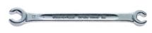 24A-3/8X7/16 SAE Double Ended Open Ring Spanner, Angled